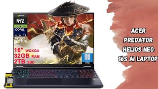 Ultimate Gaming Laptop Build | Acer Predator Helios Neo 16S AI | Key Features