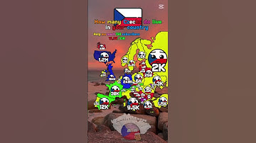 How many Czechs do live in Your country #globalmapper #europe #mapguide #map #mapping #geography