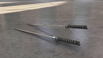 Modeling Blade Sword in 3ds Max and Substance Painter Final Part