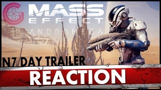 Mass effect andromeda - n7 day trailer reaction! (livestream
highlights)