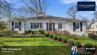 Sale: 3 Beds - 2 Baths - 2052 sq ft - Alexandria - VA [$925,000] MLS #: VAFX2297778