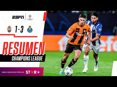 ¡LOS DRAGONES DE VARELA DEBUTARON CON UN TRIUNFAZO! | Shakhtar 1-3 Porto | RESUMEN