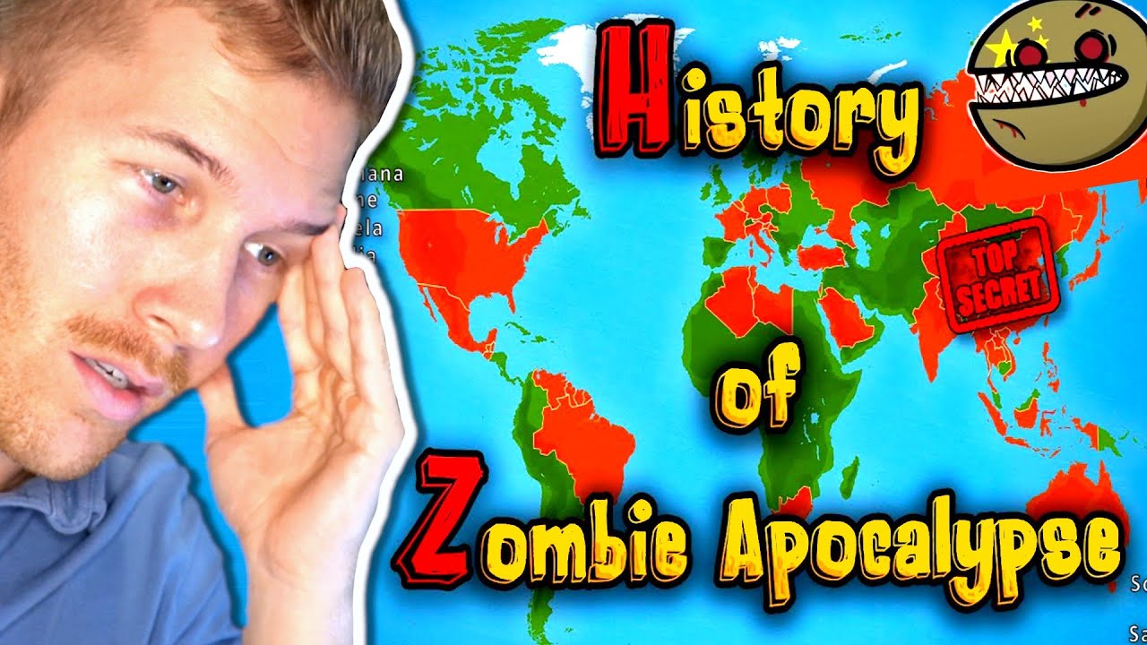 Как на самом деле выглядело бы вторжение зомби на карте мира... 🧟🌍