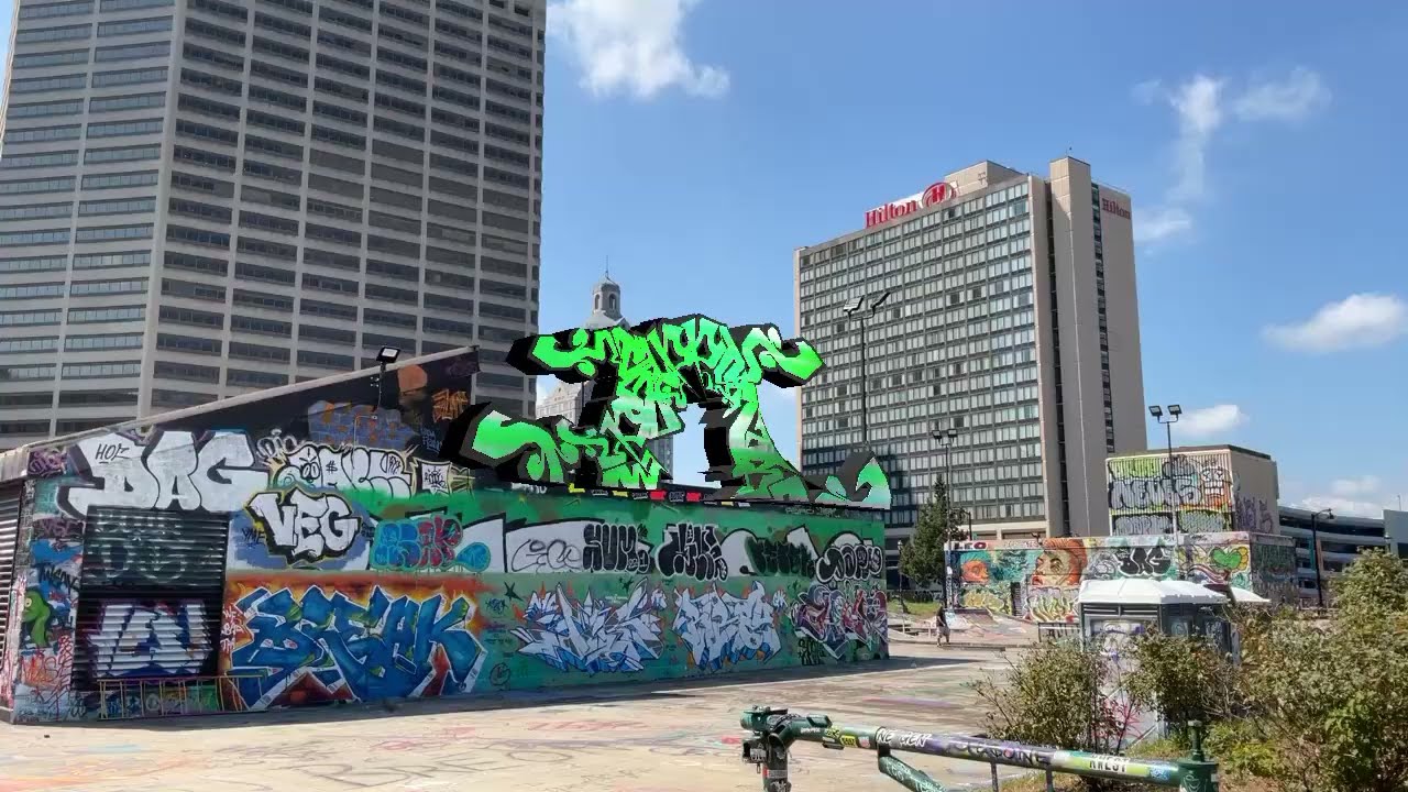 Peppers in Heaven, AR Graffiti CT 2022  - demo test footage