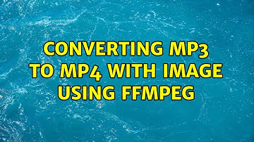 Converting mp3 to mp4 with Image Using Ffmpeg