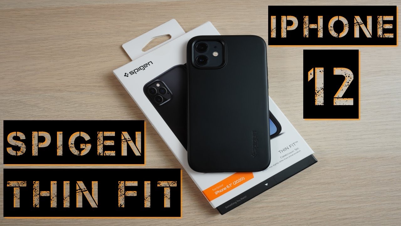 iPhone 12 & iPhone 12 Pro - Spigen Thin Fit Case 