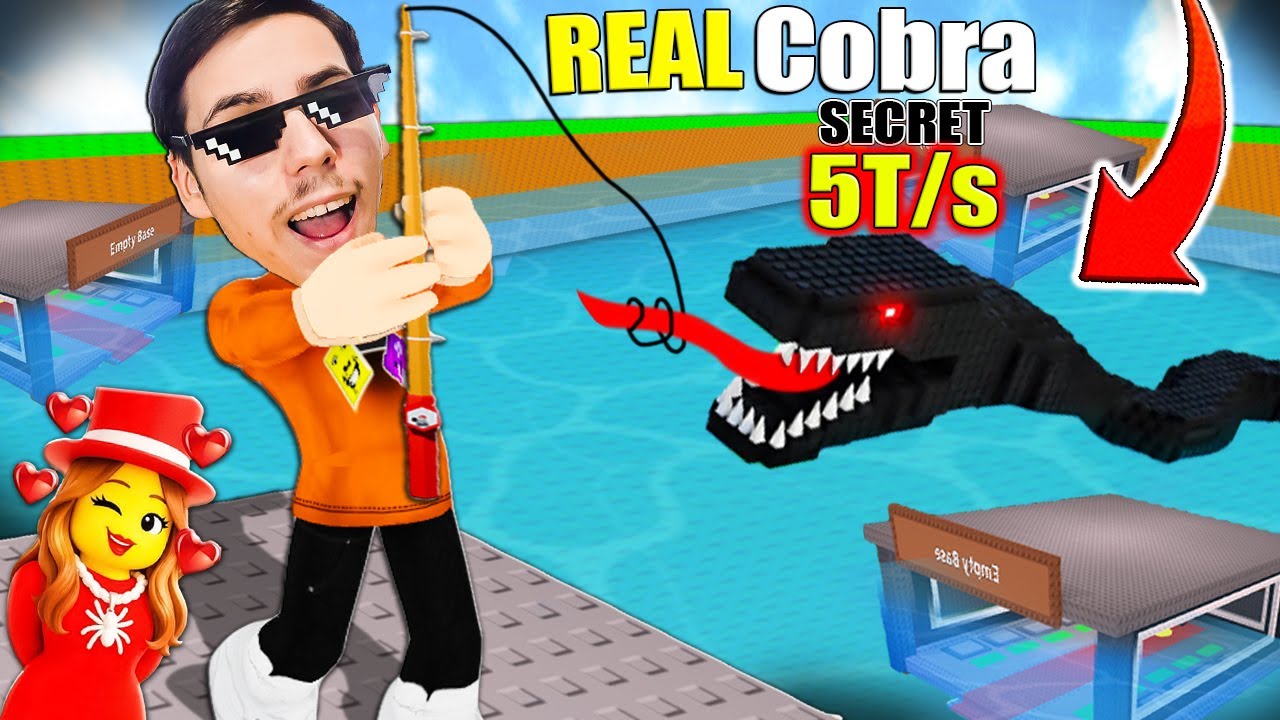 Am GASIT COBRA *SECRET* pe Steal a Brainrot !