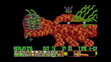 Lemmings custom - "Zygoptera" by Akseli ( Lemmix )