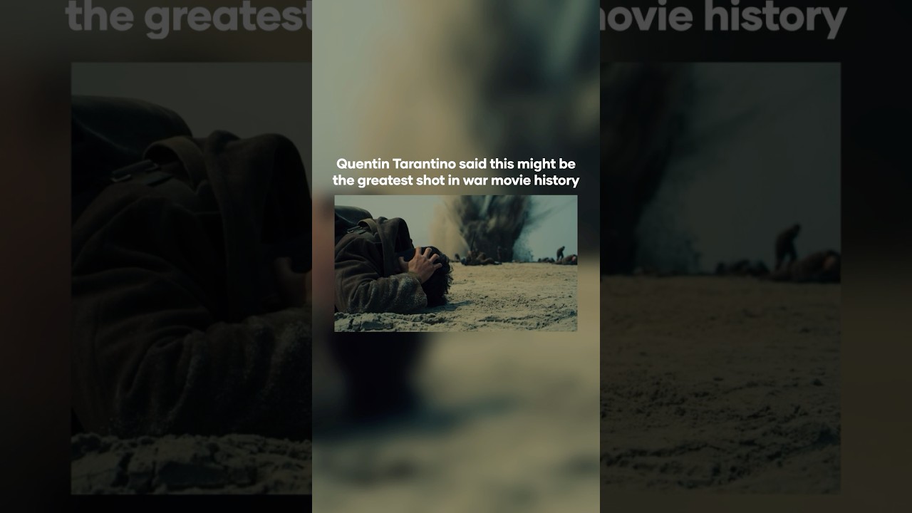 Tarantino says this is the best shot in any war film | Dunkirk (2017) 