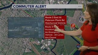 Double crashes leads to chaos for NJ commuters