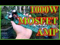 DIY 1000W High Power Mosfet Amplifier ±75V | Full Build & DC Protection | JLCPCB
