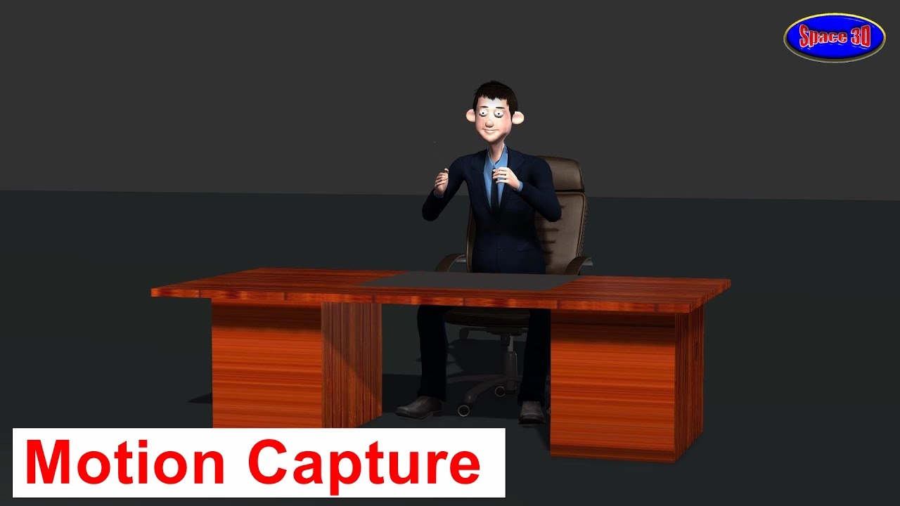 Dialog and Explain Motion Capture Animation by Space 3D