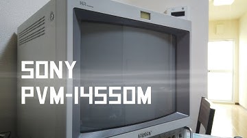 Sony PVM-1455OM Issue Fix and Showcase