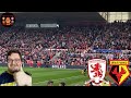 Party atmosphere  home and away scenes middlesbrough vs watford matc.ay vlog