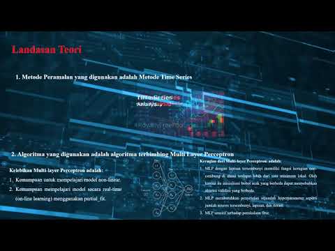 prediksi saham H dengan menggunakan algoritma multi layer perceptron (time series)