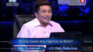 Who Wants To Be A Millionaire Episode 47.3 by Millionaire PH 30,274 views 9 years ago 7 minutes, 48 seconds