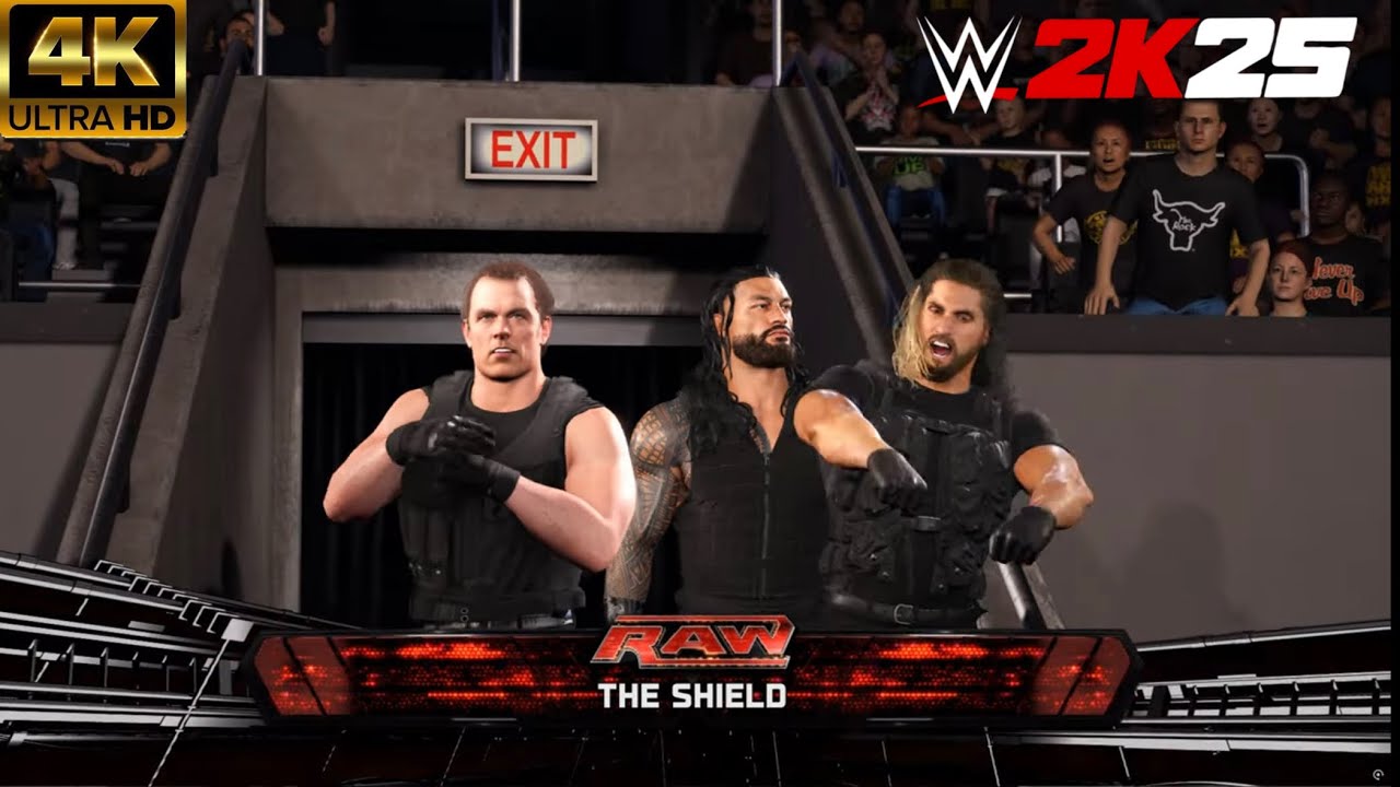 WWE2K25 The Shield VS The Bloodline