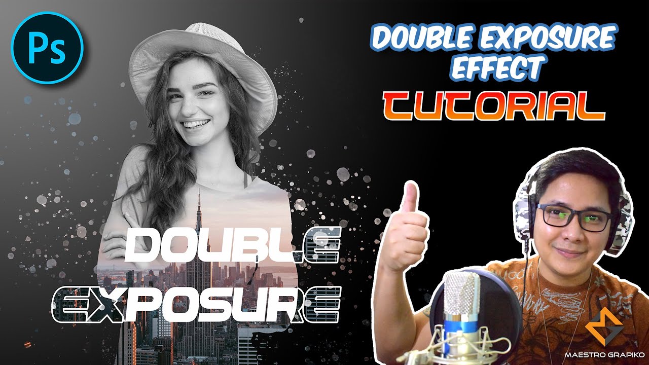 Adobe Photoshop How to Make Double Exposure Effects - YouTube