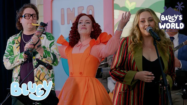 Bluey's World Exclusive Concert 🎶 🌏 💙 Featuring Emma Memma, Joff Bush and Meg Washington | Bluey