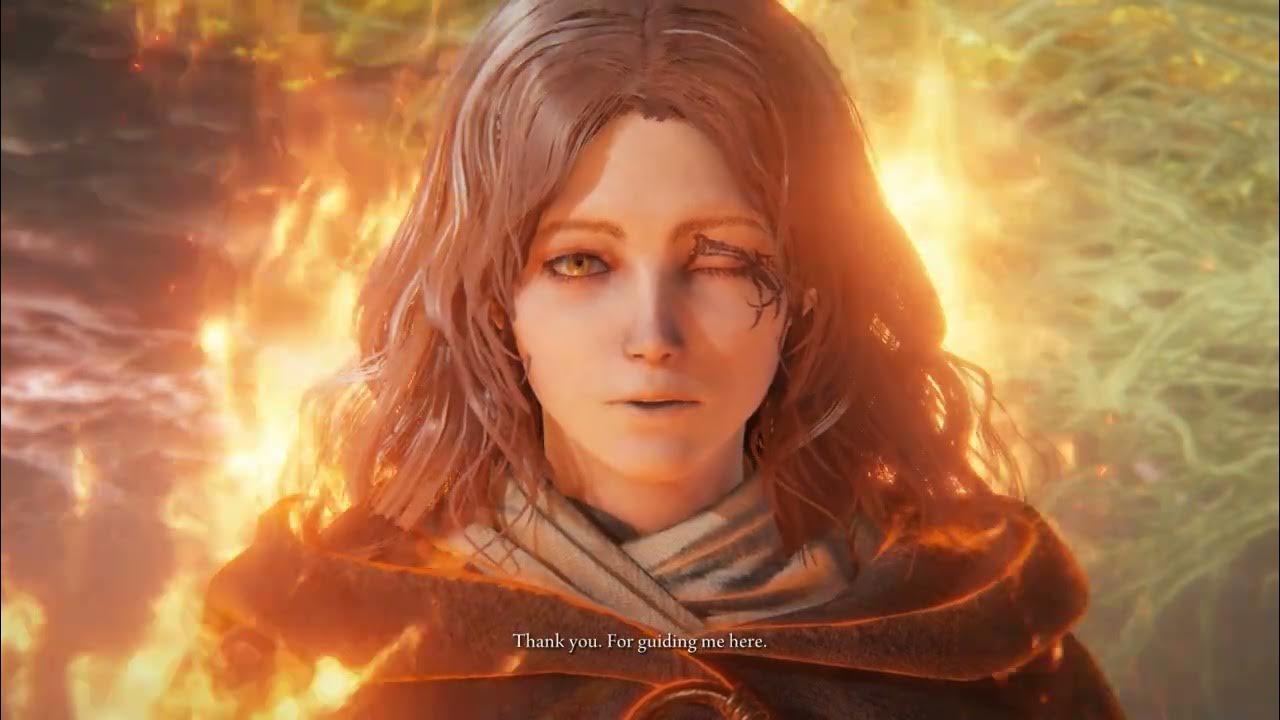Elden Ring Burning Elder Tree Scene YouTube