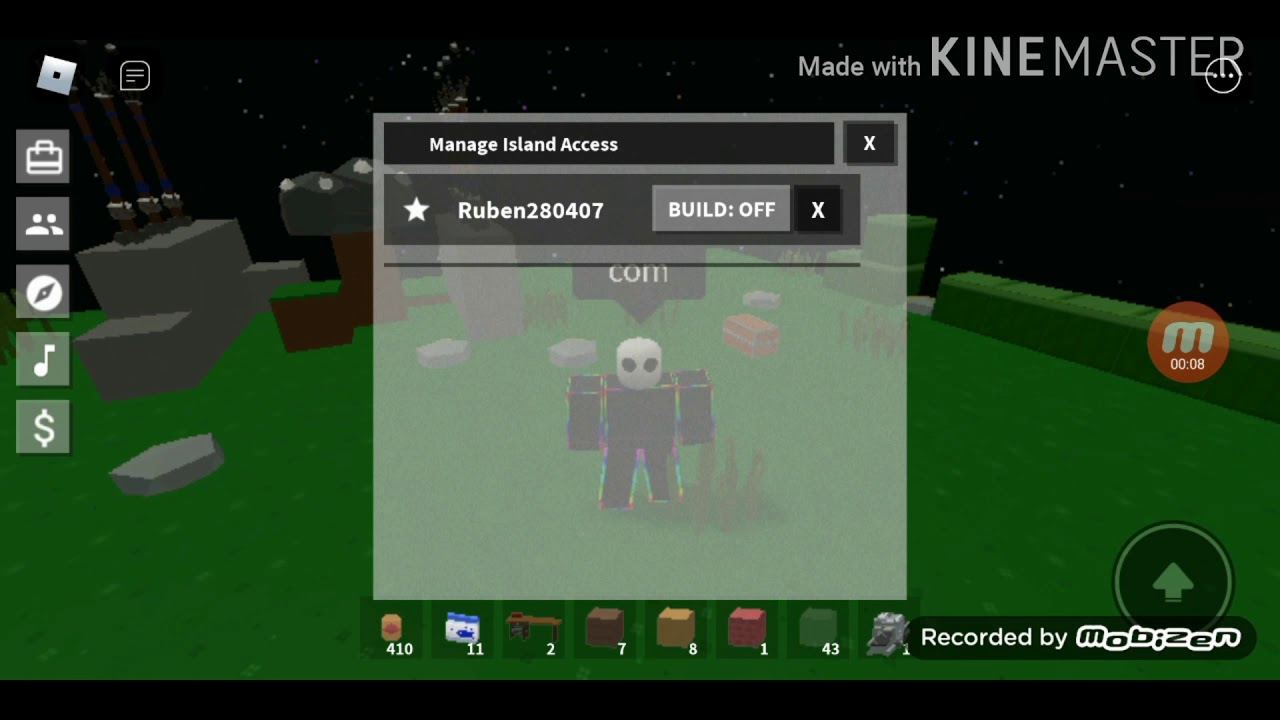 How to afk farm Crystallized iron(island roblox)