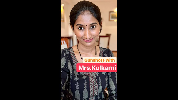 Gunshots with Mrs. Kulkarni #BulbulVidyamand...