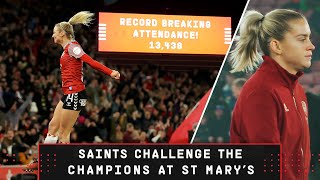 WOMEN'S PITCHSIDE ACCESS: Saints 1-2 Arsenal | Tightly-fought Conti Cup action