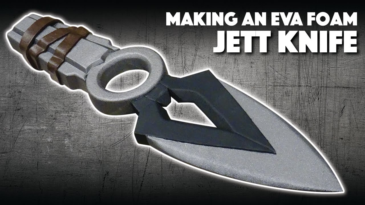 Making An EVA Foam Jett Knife 
