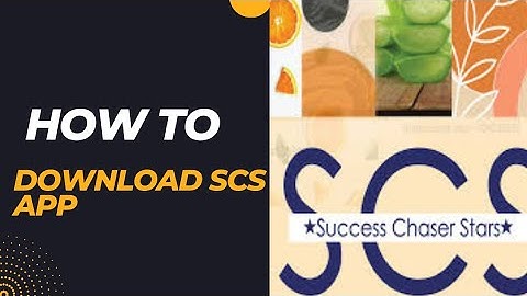 How to download SCS app .#scs #onlinebusiness #onlineearning