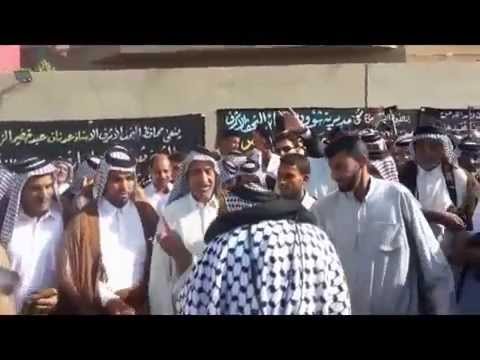 قصيدة بحق عشائر آل شبل وشيوخ آل شبل من كلمات وأداء الشاعر محمد لفته الشبلاوي 2014 