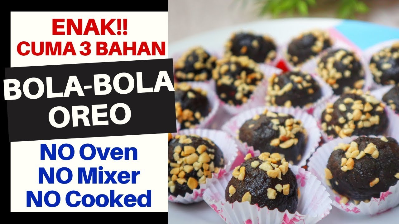 CARA MEMBUAT KUE BOLA_BOLA OREO YouTube CARA MEMBUAT KUE BOLA_BOLA OREO YouTube