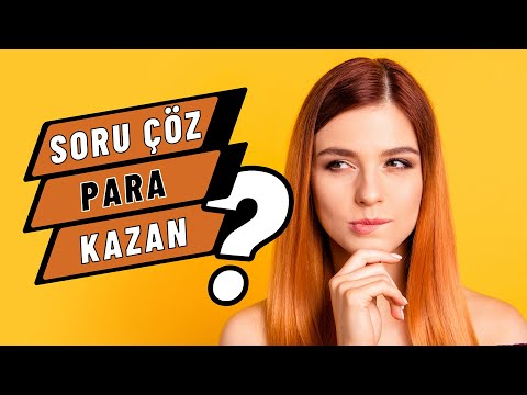 SORU ÇÖZ PARA KAZAN! 💸 - İnternetten Para Kazan