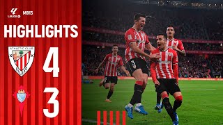 RESUMEN | Athletic Club 43 RC Celta | LaLiga EA Sports 202324 MD13