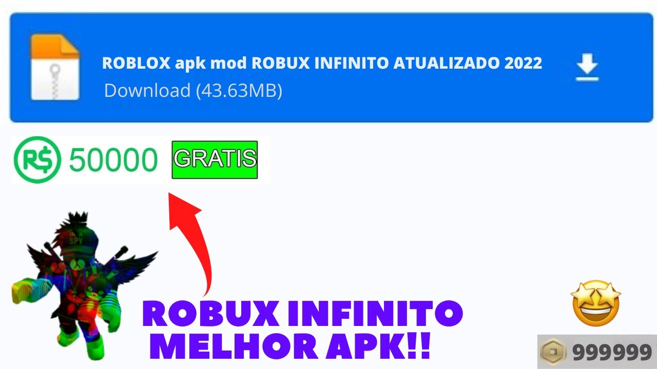 Roblox Robux Infinitos: Baixe agora sem encurtadores.