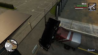 Entering 'Military Fuels' Using Skill (Grand Theft Auto: San Andreas)