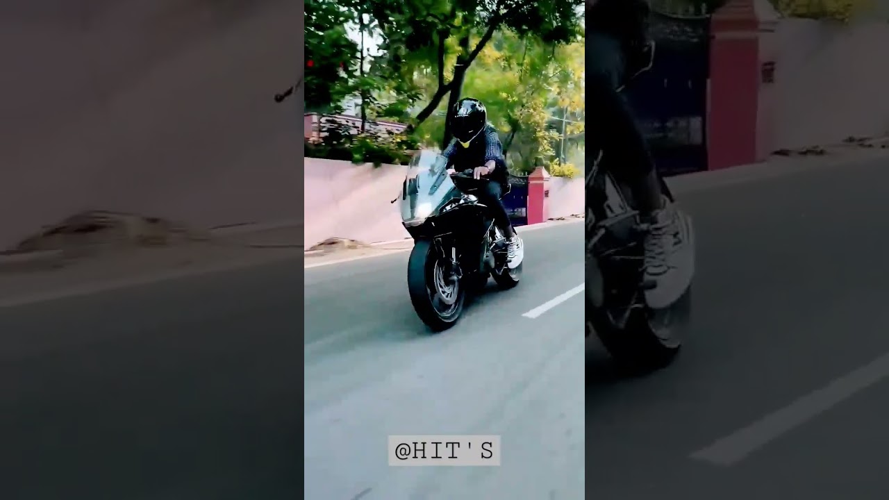 KTM rc390 bike modified black colour ride status 