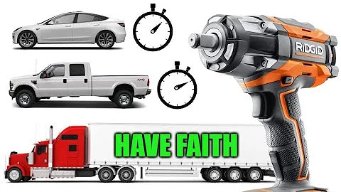Can a Ridgid Mid-Torque Remove a Semi-Truck Lug Nut? Quick Test 3