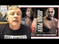 Teddy Atlas gives Anthony Joshua vs Kubrat Pulev PREDICTION