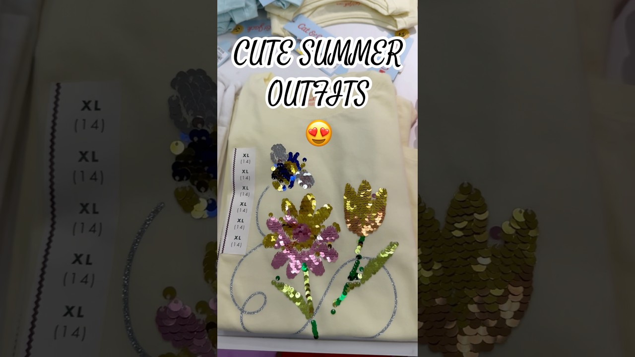 Cute summer outfits🥹