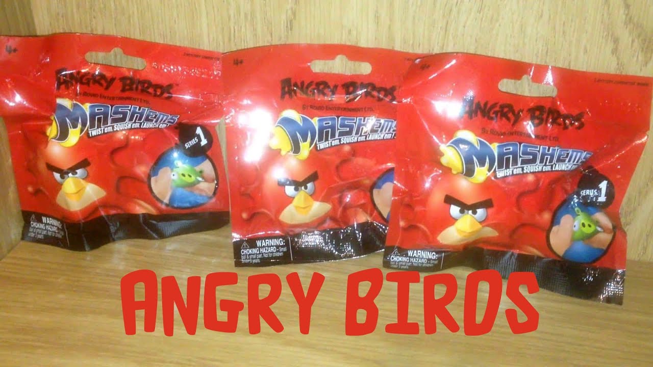 Blind Bag Mystery 076 Angry Birds Mashems Series 1 Toys By