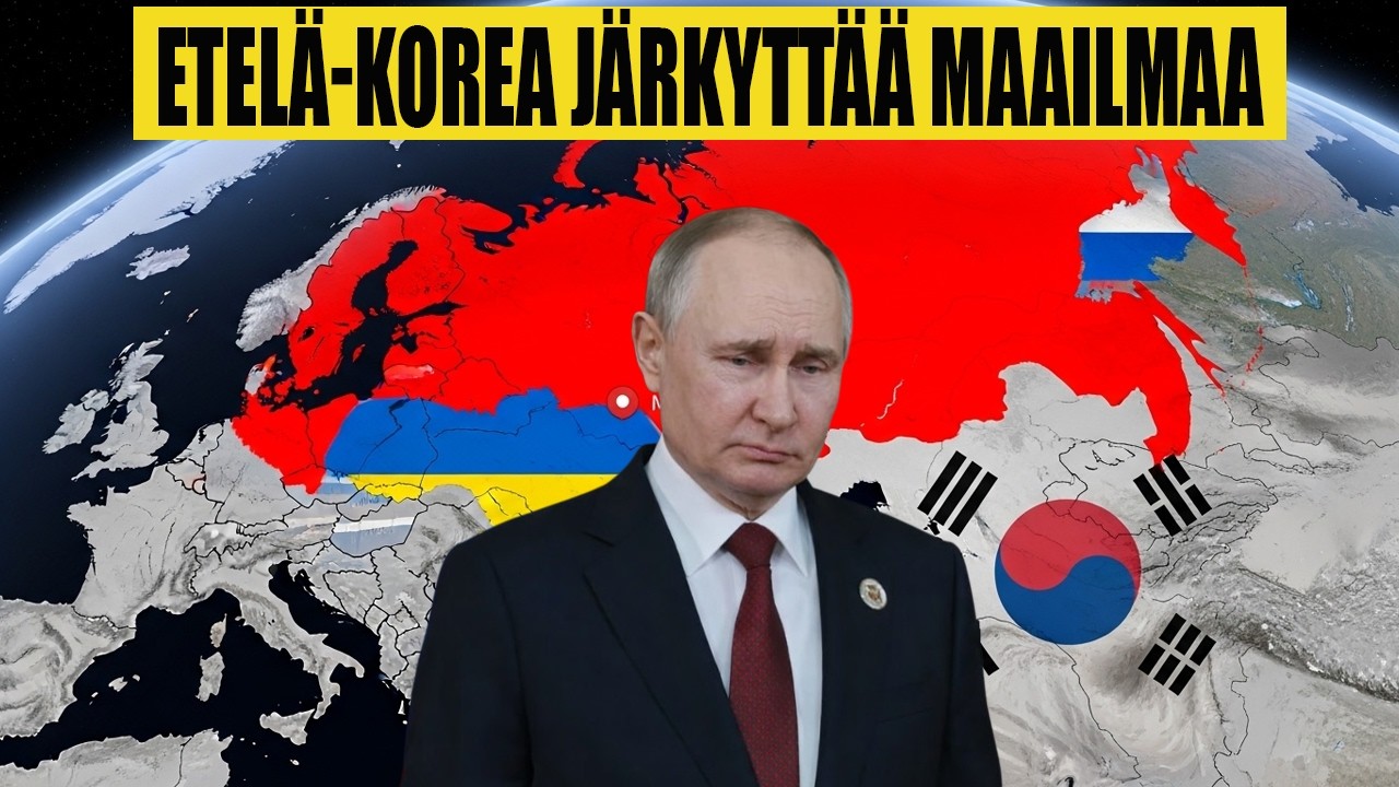 Jopa Yhdysvallat ei voi uskoa sitä, mitä Etelä-Korea juuri teki Ukrainan hyväksi… Venäjä HAKKO