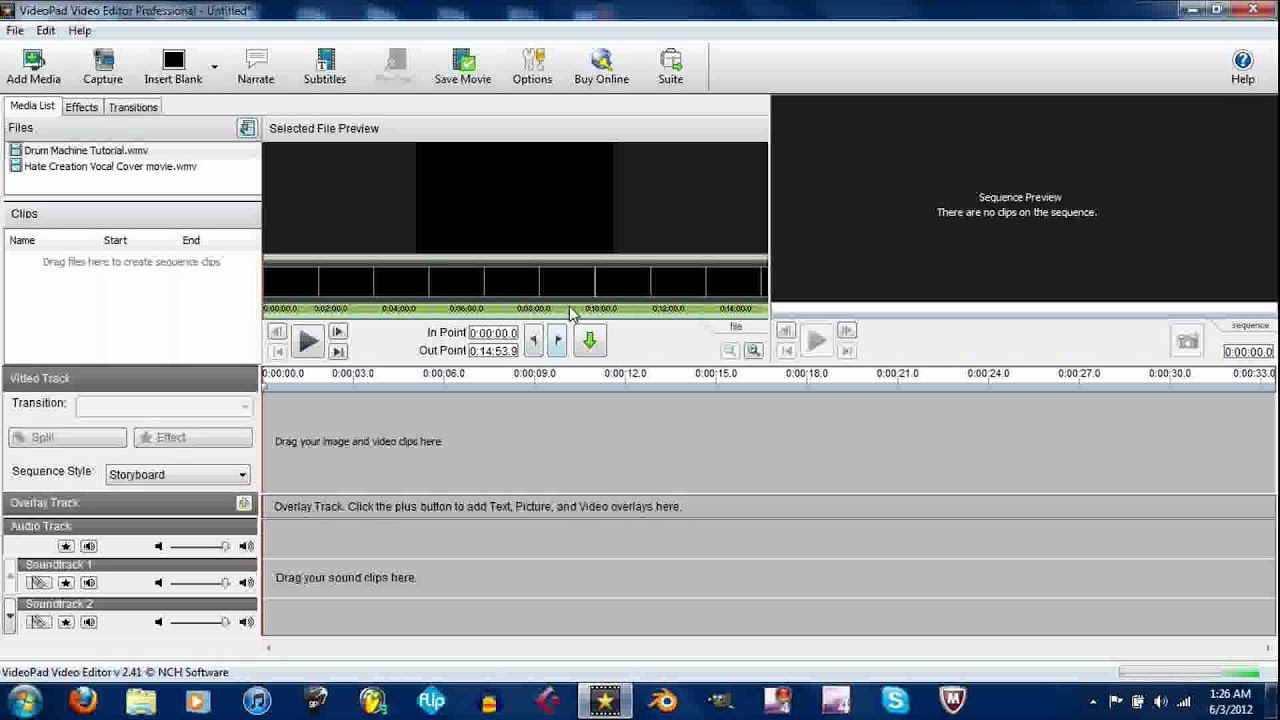 Videopad Ripple Making Making a Collaboration/Splitscreen in VideoPad - YouTube