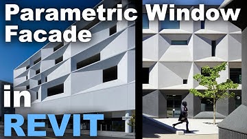 Parametric Window facade Design in Revit Tutorial