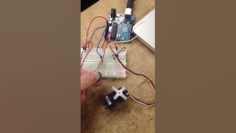 analog input and continuous servo motor
