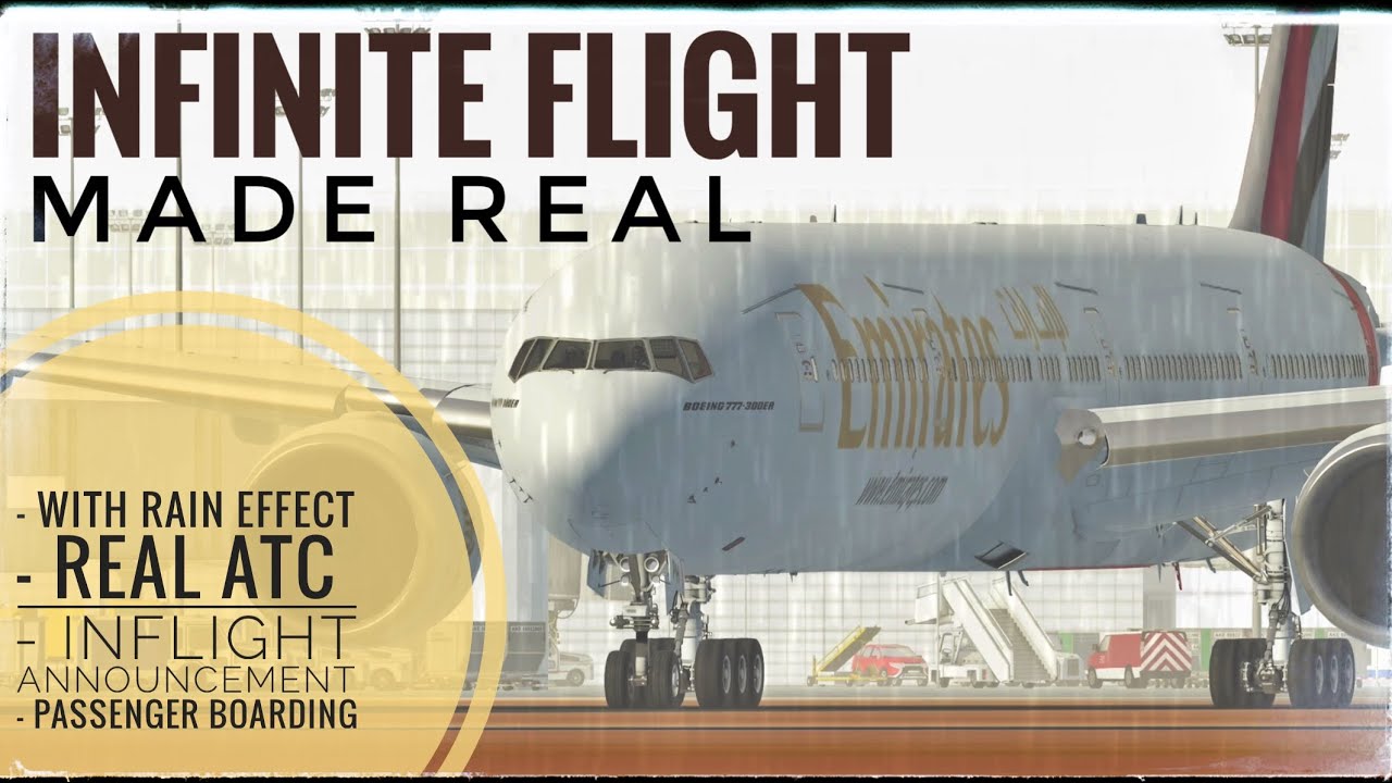 ULTRA REALISM @infiniteflight | Emirates Boeing 777-300| Expert Server ...