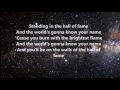 The Script - Hall of Fame ft. Will.I.am (Lyrics)