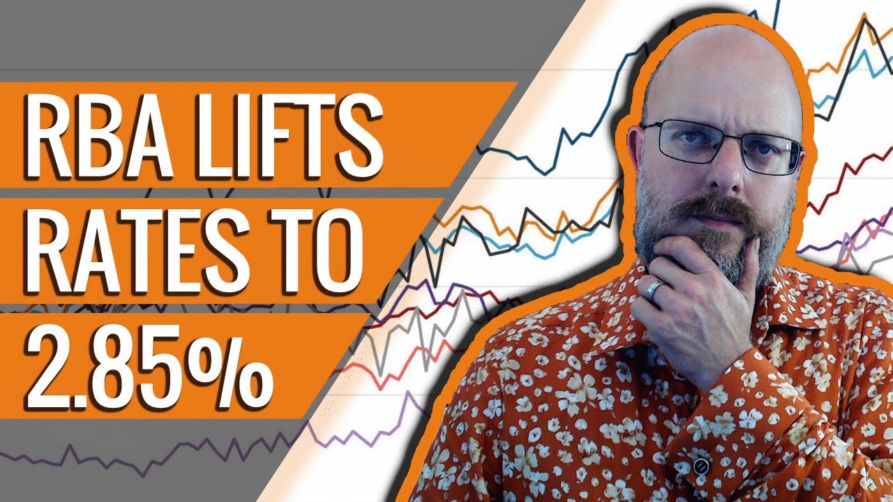 RBA Lifts Rates by 25 Points to 2.85% - YouTube