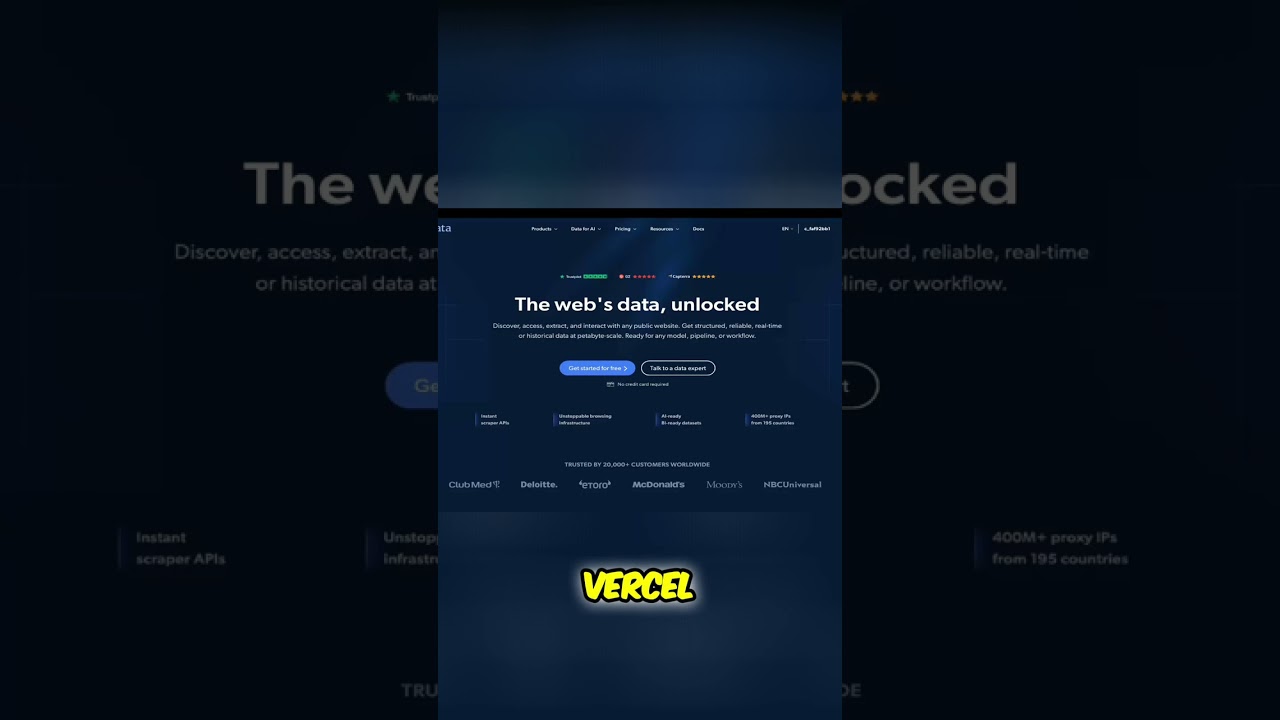 Unlock FREE Data! Bright Data's $25 Credit + AI Secrets! #shorts