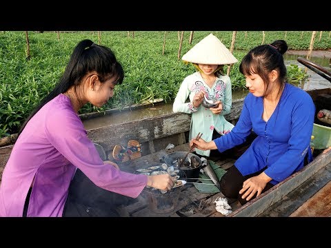 Video Chiều Chiều Trên Ghe Lênh Đênh Sông Nước , Bắt Cá Chem... - youtube