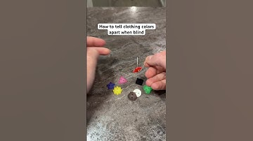 Clothing Identification Tags for the Blind, VisuallyImpaired, and ColorBlind. #blind #independence